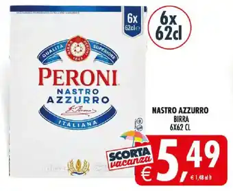 Deco Iperstore PERONI NASTRO AZZURRO offerta