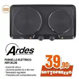 Ipercoop Ardes Fornello Elettrico ARFOEL05 offerta
