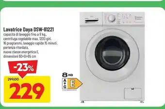 DPiù Lavatrice dsw-81221 offerta