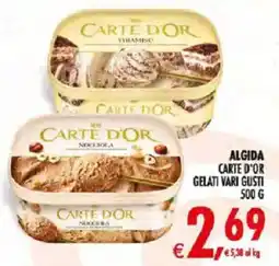 Deco Iperstore Algida Carte D'Or Gelati Vari Gusti offerta