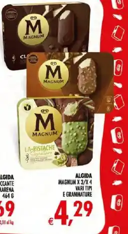 Deco Iperstore Algida Magnum offerta