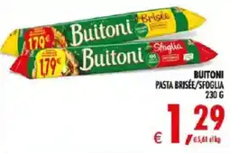 Deco Iperstore Buitoni Pasta Brisée/Sfoglia offerta