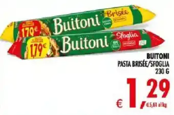Deco Iperstore Buitoni Pasta Brisée/Sfoglia offerta