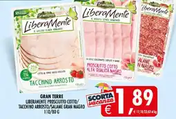 Deco Iperstore Gran terre liberamente prosciutto cotto/ tacchino arrosto/salame gran magro offerta