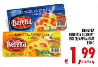 Deco Iperstore Pancetta a cubetti Beretta offerta