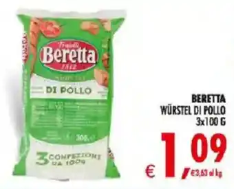 Deco Iperstore Beretta Würstel di pollo offerta