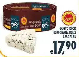 Deco Iperstore Gusto Decò Gorgonzola Dolce D.O.P. offerta