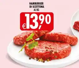 Deco Iperstore Hamburger di scottona offerta