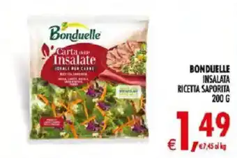 Deco Iperstore Bonduelle Carta delle Insalate offerta