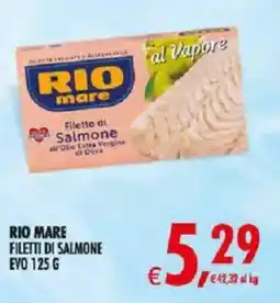 Deco Iperstore RIO MARE Filetti di Salmone offerta