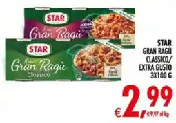 Deco Iperstore STAR Gran Ragù Classico offerta