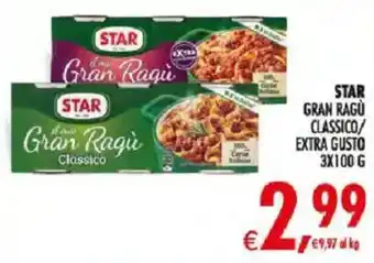 Deco Iperstore STAR Gran Ragù Classico offerta
