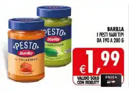 Deco Iperstore Pesto Barilla offerta