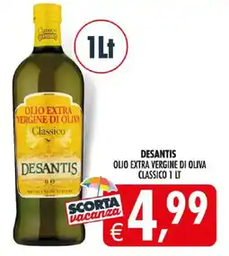 Deco Iperstore Olio extra vergine di oliva Classico Desantis offerta