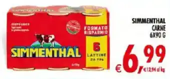 Deco Iperstore SIMMENTHAL CARNE offerta