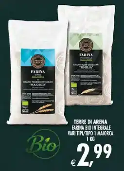 Deco Iperstore Terre di Arena Farina Bio Integrale offerta