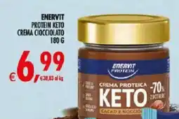 Deco Iperstore Enervit protein keto crema ciocciolato offerta