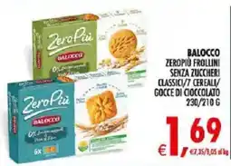 Deco Iperstore Balocco ZeroPiù Frollini offerta