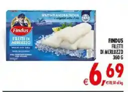 Deco Iperstore Findus Filetti di Merluzzo offerta