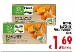 Deco Iperstore Frosta Bastoncini Spinaci/Verdure offerta