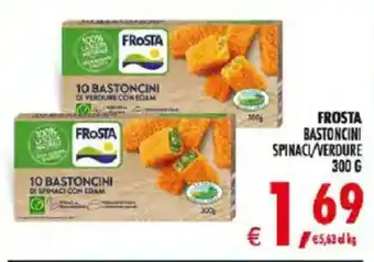 Deco Iperstore Frosta Bastoncini Spinaci/Verdure offerta