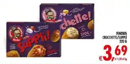 Deco Iperstore Findus Crocchette/Supplì offerta