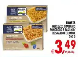 Deco Iperstore FROSTA MERLUZZO GRATINATO offerta