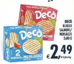 Deco Iperstore Deco Burger Merluzzo offerta
