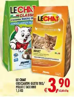 Deco Iperstore LE CHAT CROCCANTINI GUSTO TRIS offerta