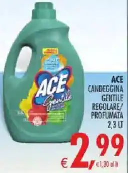 Deco Iperstore ACE CANDEGGINA GENTILE REGOLARE/PROFUMATA offerta