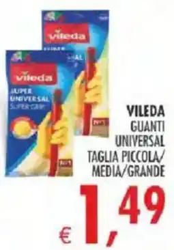 Deco Iperstore Vileda guanti universal offerta