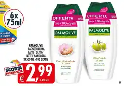 Deco Iperstore PALMOLIVE BAGNOSCHIUMA LATTE E OLIVA/LATTE E MANDORLA offerta