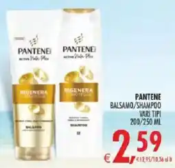 Deco Iperstore Pantene Balsamo/Shampoo offerta