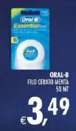 Deco Iperstore Oral-B Filo Cerato Menta offerta