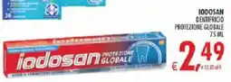 Deco Iperstore Iodosan dentifricio protezione globale offerta