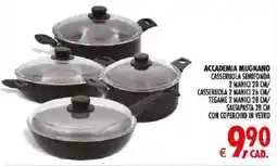 Deco Iperstore Accademia Mugnano Casseruola Semifonda offerta