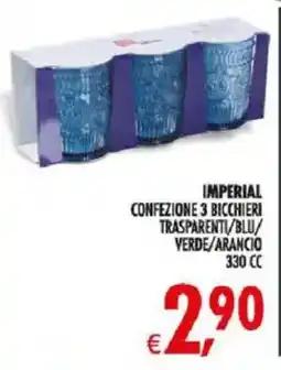 Deco Iperstore IMPERIAL BICCHIERI offerta