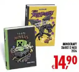 Deco Iperstore Minecraft Diario 12 Mesi 2026 offerta