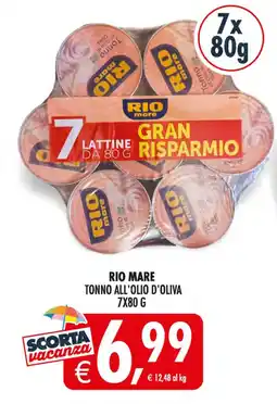 Deco Maxistore Rio mare tonno all'olio d'oliva offerta