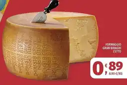 Vivo Supermercati Formaggio Gran Biraghi offerta