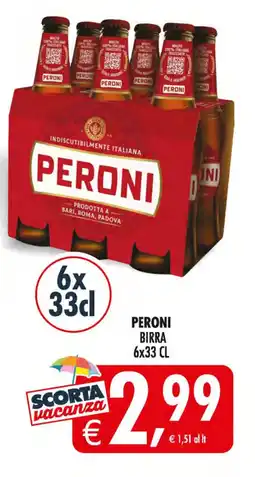 Deco Maxistore Peroni birra offerta