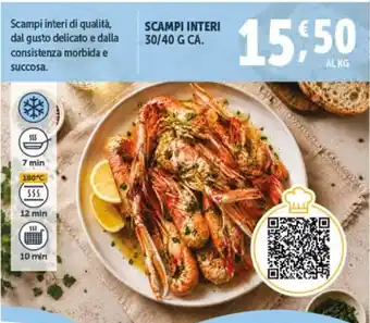 Deco Superfreddo Scampi interi offerta