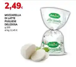 Basko Mozzarella di latte pugliese Deliziosa offerta