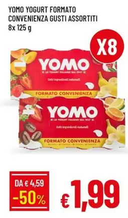 IperFamila YOMO YOGURT FORMATO CONVENIENZA GUSTI ASSORTITI offerta