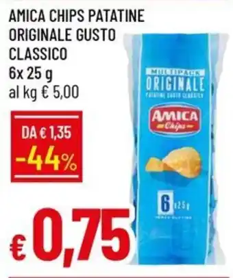 AMICA CHIPS PATATINE ORIGINALE GUSTO CLASSICO