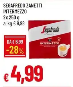 IperFamila Segafredo Zanetti Intermezzo offerta