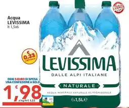 Sidis Acqua LEVISSIMA offerta