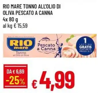 IperFamila RIO mare Tonno all'olio di Oliva offerta