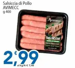 Sidis Salsiccia di Pollo AVIMECC offerta