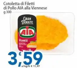 Sidis Cotoletta di Filetti di Pollo AIA alla Viennese offerta